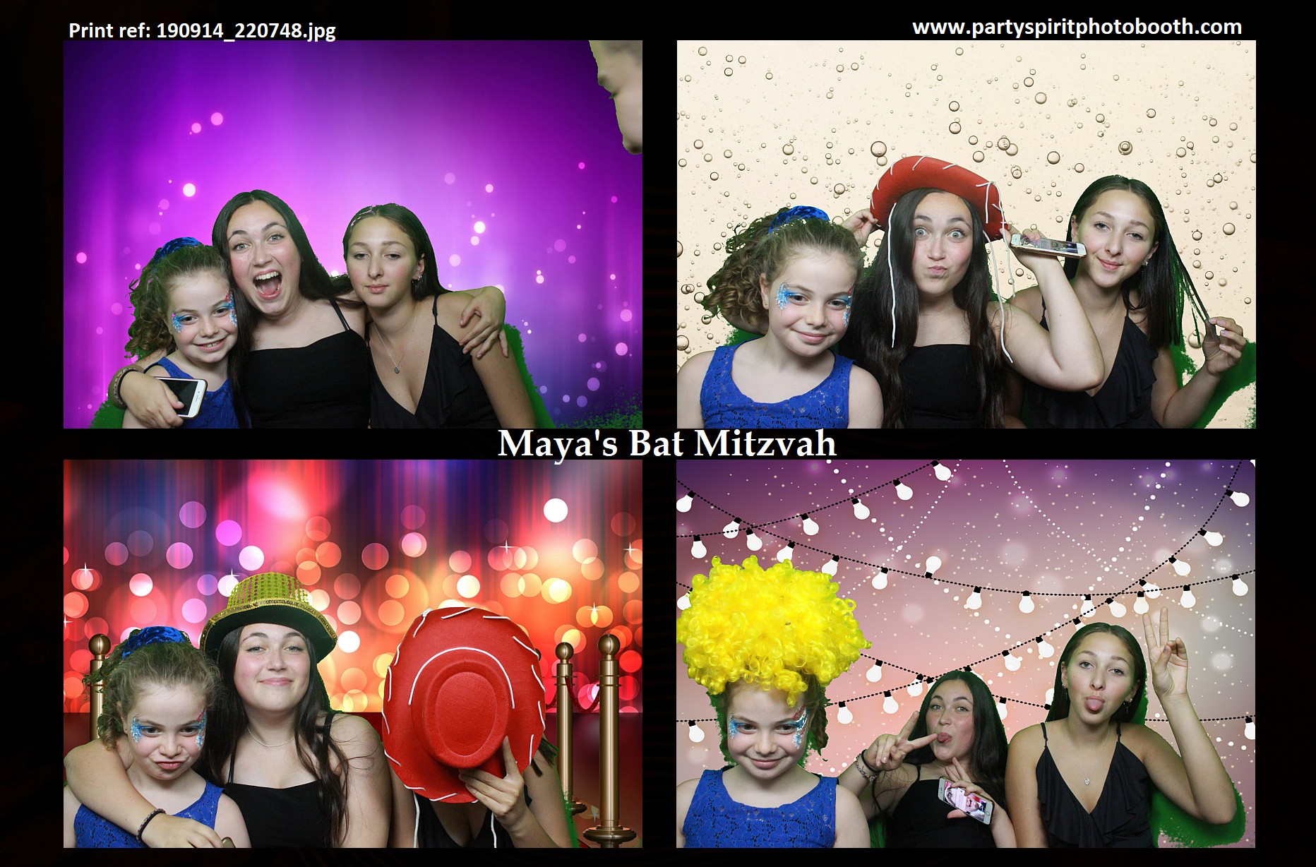 Maya's Bat Mitzvah | View more photos from the event at gallery.partyspiritphotobooth.com/u/PartySpiritPhotoBooth/Mayas-Bat-Mitzvah